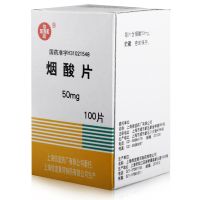 ,烟酸片 50毫克*100片,50mg*100片,用于防治糙皮病等烟酸缺乏病