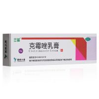 ,三益  克霉唑乳膏 ,10g,用于体癣，股癣、手癣、足癣、花斑癣、头癣、以及念珠菌性甲沟类和念珠菌性外阴阴道炎